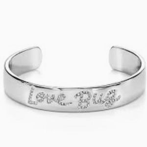 Kate Spade love bug cuff bracelet in silver